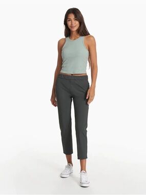 Vuori Miles Ankle Pant – Gray | Size Small